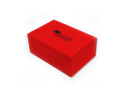 Red magnet gift box box box design branding cardboard box design logo design package design packaging presentation design