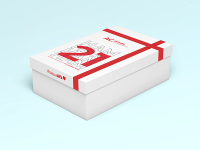 Alfa Bank Birthday box box design branding cardboard box design logo design package design packaging presentation design