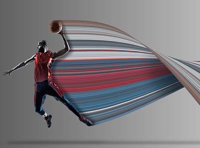 Flex basket basketball colorful design gradient jump jumpman photoshop pixel pixel stretch shadow stretch