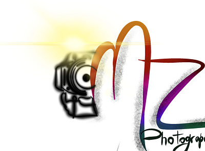 MZ Photography Logo abstract design logo photography