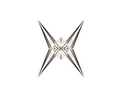 Gold/Black symbol abstract logo symbol