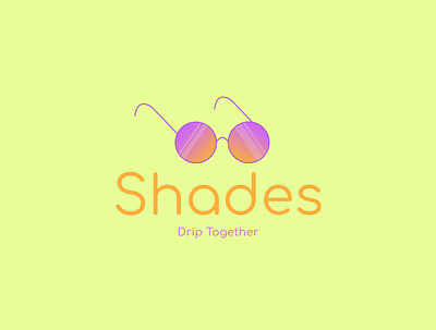 Shades brand brand idea branding concept cool design designer eye eyewear glasses graphic design icon illustration inspiration logo shades shadow simple sun glasses vector