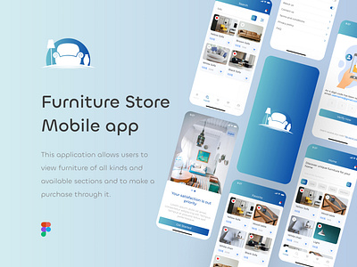 Furniture Store Mobile app 💙