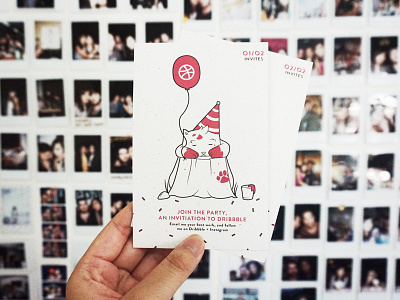 Join the Party, An Invitation to Dribbble