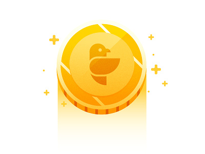 Presumi credits! coins credit gold icons illustration inspiration onboarding presumi sparkle vector