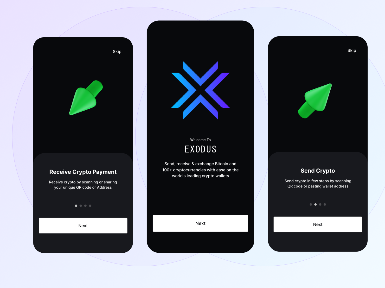 Exodus Wallet Redesign By Emmanuel Moses On Dribbble