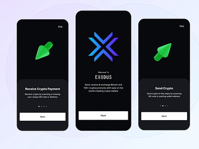 EXODUS - Wallet Redesign