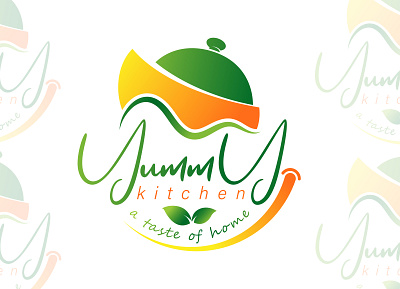 Yummy Kitchen Logo app branding design flat logo graphic design icon illustration logo logo design minimal logo modern logo simple logo ui vector