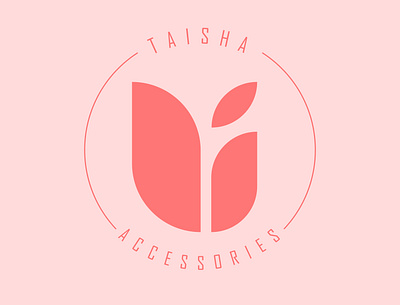 Taisha Accessoiries Company logo 3d animation app branding design flat logo graphic design icon illustration logo logo design minimal logo modern logo motion graphics simple logo ui vector