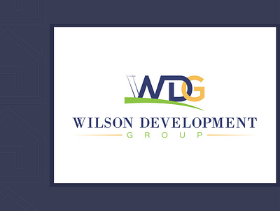 Wilson Development Group Logo branding design flat logo graphic design icon illustration logo ui ux vector