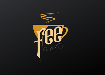 Fee logo (cafe) branding design flat logo graphic design icon illustration logo ui ux vector