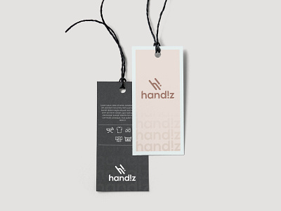 Handiz Logo & Tag Design branding design flat logo graphic design icon illustration logo ui ux vector