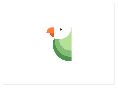 Parrot- logo design best logo branding design flat logo graphic design logo