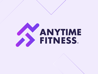 Anytime Fitness - Logo Concept anytimefitness art branding company branding companybranding design digital fitnesslogo graphic illustration logo logodesign negativespace purple