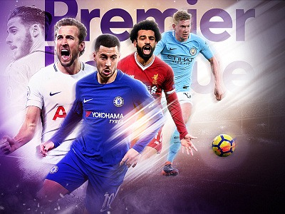 Premier League - beIN Sports art digital football graphic poster soccer