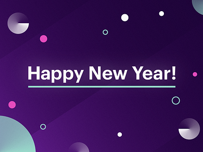 Happy New Year 2019 2019 art branding design digital graphic happy new year illustration new year 2019 typography vector