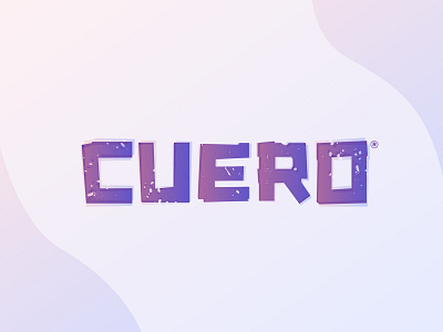 Concept branding for 'Cuero'