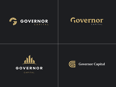 Governor Capital - Logo Concepts art brand identity branding branding agency capital concepts digital equity governor identity illustration investment logo real estate security vector