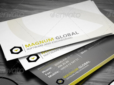 Corporate Premium Business Card black blue business business card card clean company cool corporate creative design green line modern name name card premium card psd red rounded simple sleek white yellow