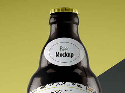 free Beer Mockup Presentation