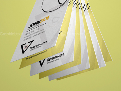 Free Development Creative Business card business card creative design development free psd template