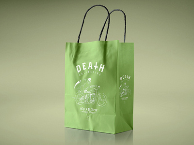 Free Paper Bag Mockup bag custom food gift gym mock up mockup paper print