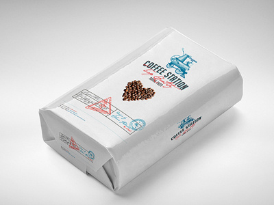 Flour & Coffee Package Mockup coffee coffee brand