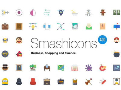 Free 400 Shop Business Finance Icons