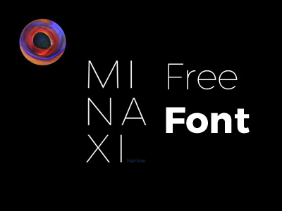 Free Minaxi Line Free Font download free font free font family line font minaxi font