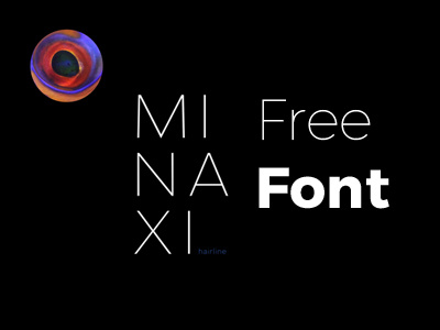 Free Minaxi Line Free Font