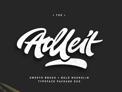 Free Aldeit Brush Script Free Demo