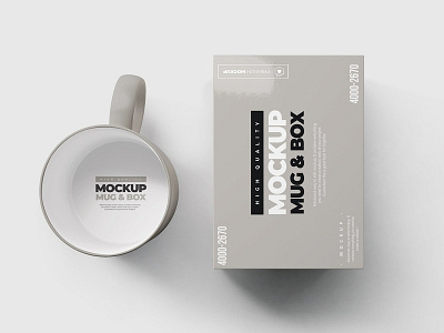 Mug & Box Mock-up