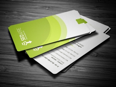 Typography Business Card