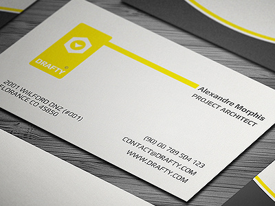 New corporate business card