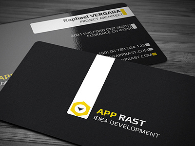 Black Corporate Business Card