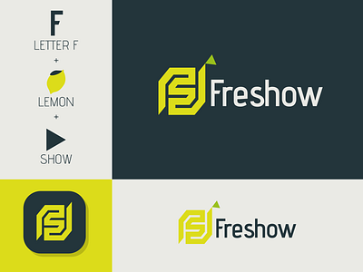 freshow app branding design icon illustration logo typography