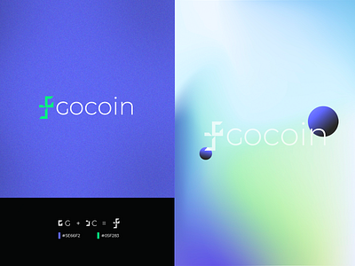 Gocoin adobe illustrator branding design graphic design logo