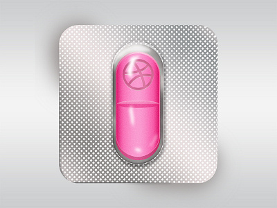 Dribbble Medicine app application appstore design dribbble icon interface medicine pill store texture