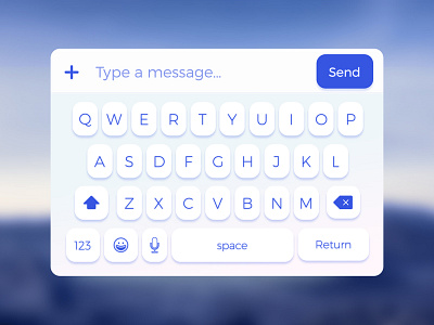 [FREE] Mobile Keyboard UI (Sketch)