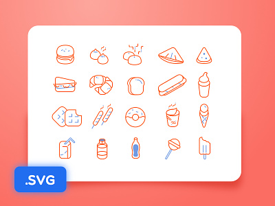 [Freebies] Food icon daily download food free freebie icon illustration outline sketch stoke svg vector