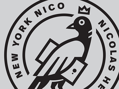 New York Nico dsvc new york nico pigeon seal sticker street guru