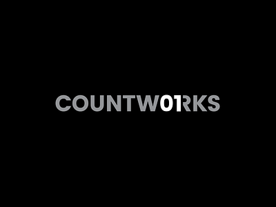 Countworks 01 accounting binary count countworks digital logo logotype mark numbers software tech