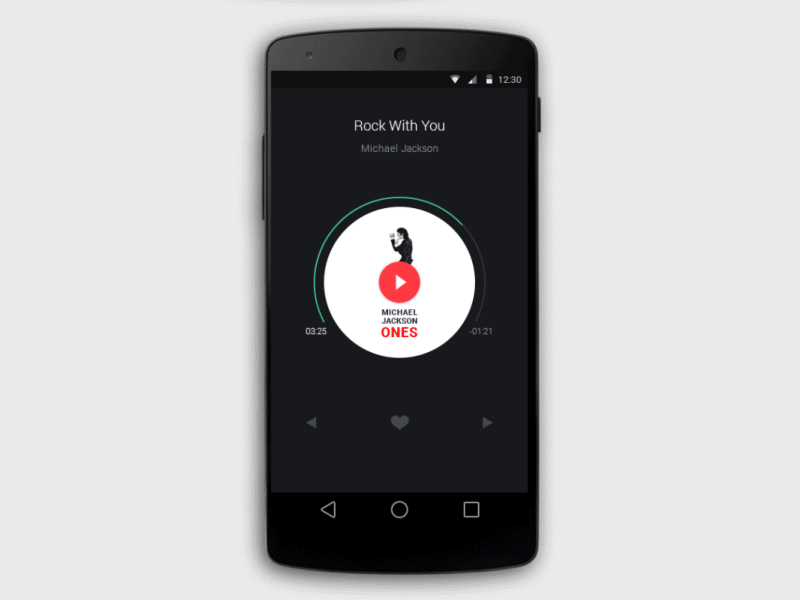 Music animations part4 （share） android animations app design ui