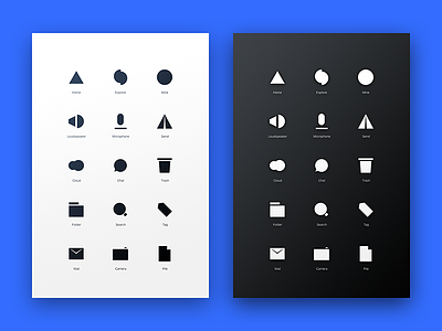 Minimalist Icons. icon minimalist