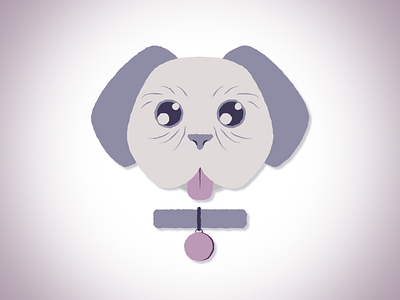 Dog Head Animation - Scribble Effect after effects animated gif animation character design design graphic design motion graphics