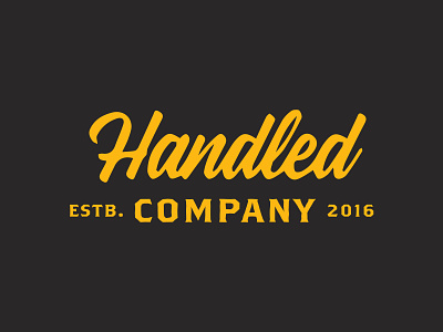 Handled Co. // Branding brand identity branding logo