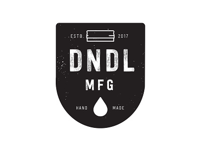 DNDL MFG. // Branding brand identity branding logo screen printing