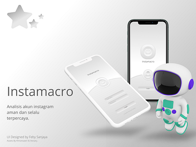 Instamacro mobile app mobile app design socialmedia