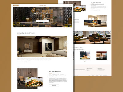 Luxurious Hotel Business WordPress website