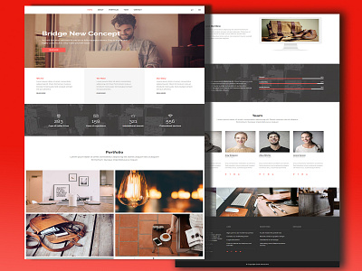 PORTFOLIO WORDPRESS WEBSITE